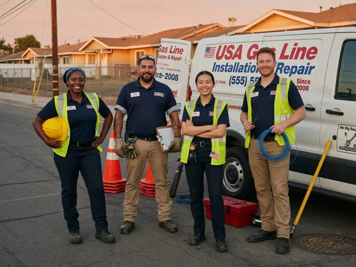 Gas Line Installation company in Inverness, MS